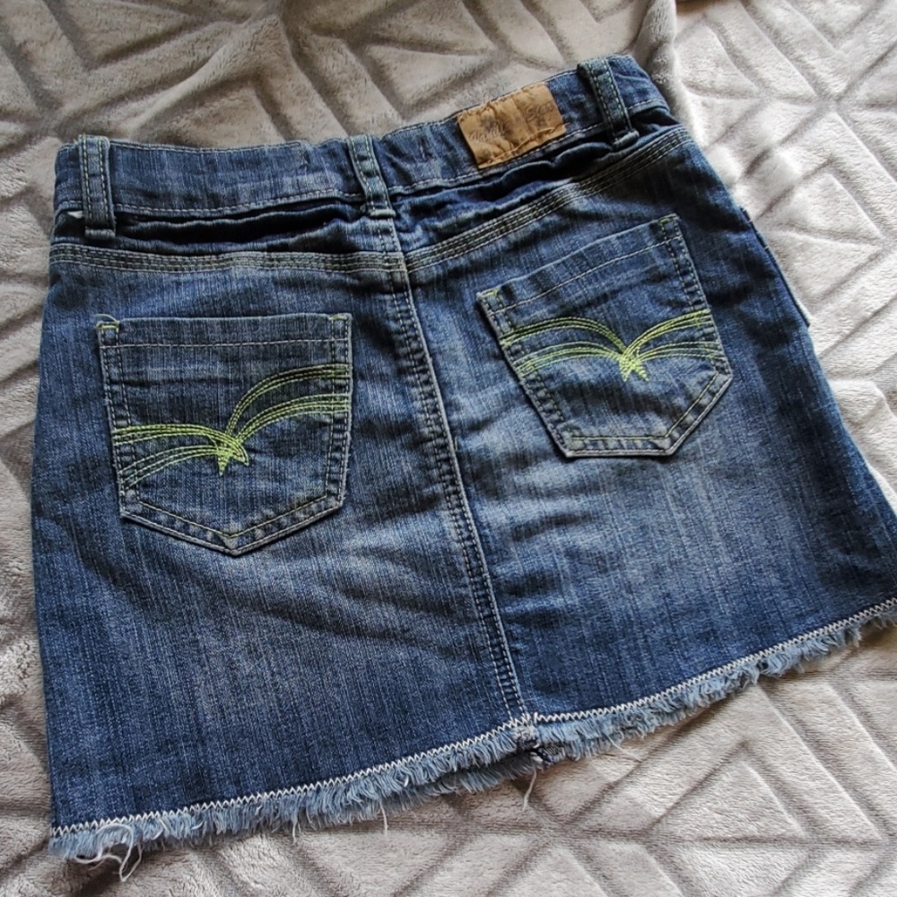 Vanilla Star Jean Skirt